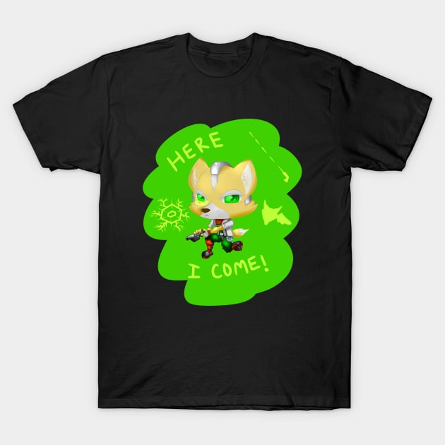 Here I Come! T-Shirt by coolneko